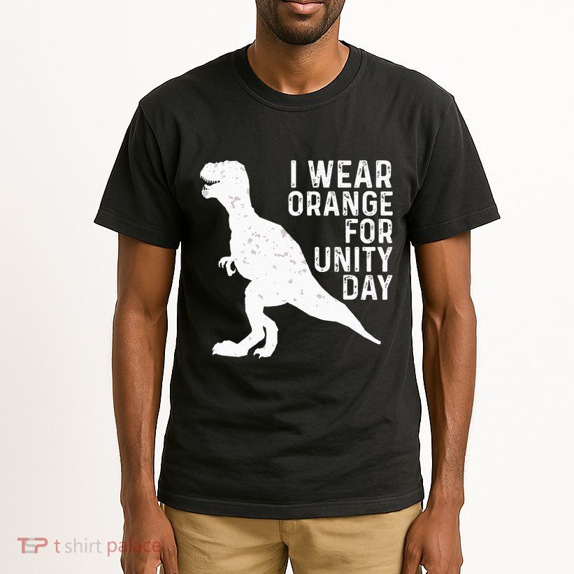 Unity Day Orange Kids Unity Day Dinosaur Tall T-Shirt