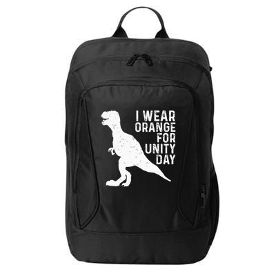 Unity Day Orange Kids Unity Day Dinosaur City Backpack