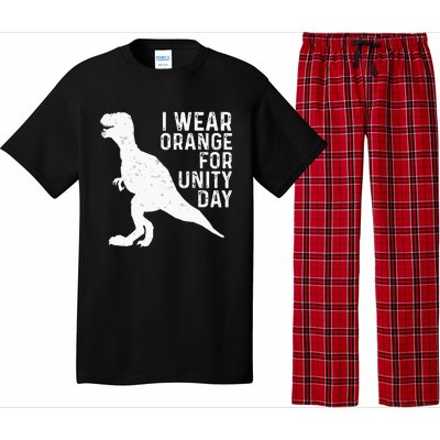 Unity Day Orange Kids Unity Day Dinosaur Pajama Set