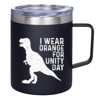 Unity Day Orange Kids Unity Day Dinosaur 12oz Stainless Steel Coffee Mug