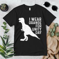 Unity Day Orange Kids Unity Day Dinosaur Premium T-Shirt