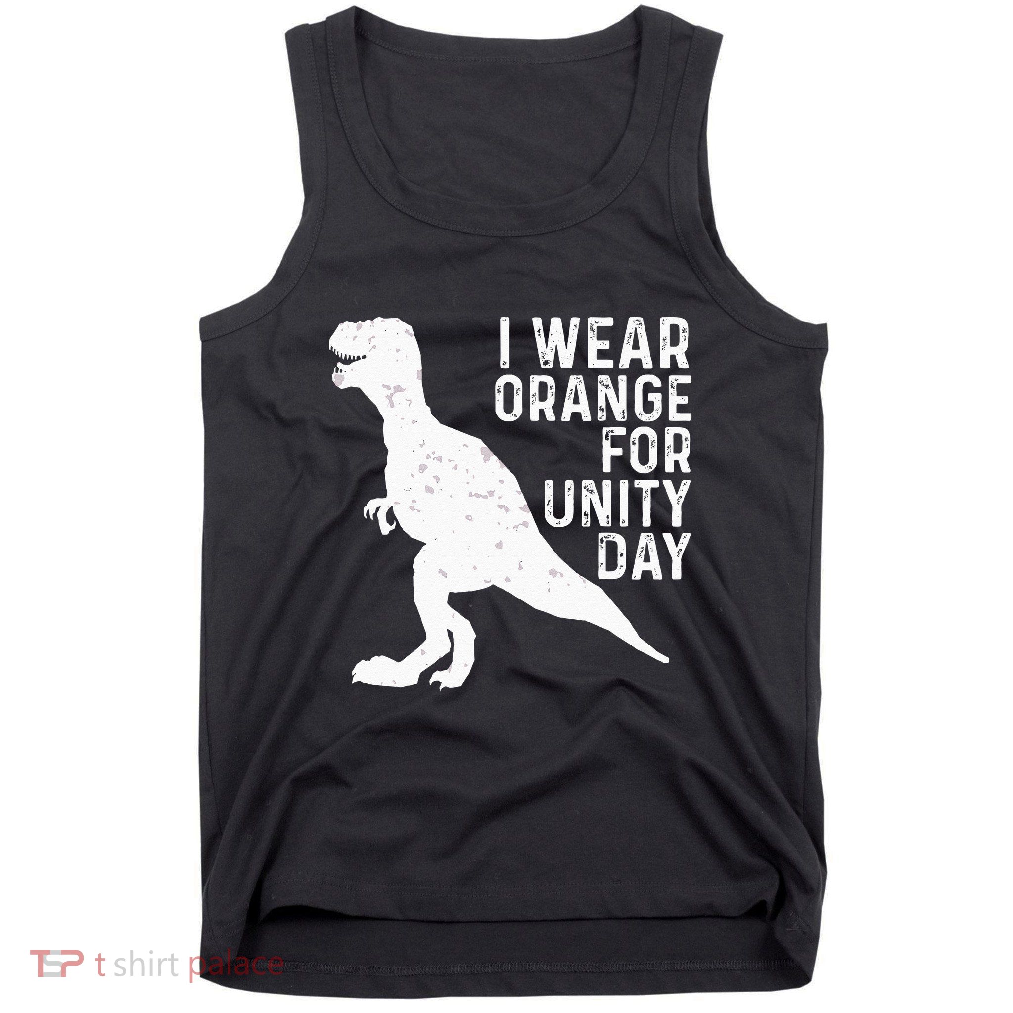 Unity Day Orange Kids Unity Day Dinosaur Tank Top