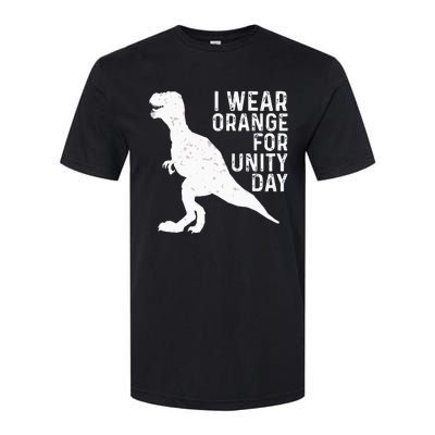 Unity Day Orange Kids Unity Day Dinosaur Softstyle CVC T-Shirt