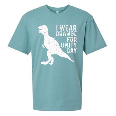 Unity Day Orange Kids Unity Day Dinosaur Sueded Cloud Jersey T-Shirt