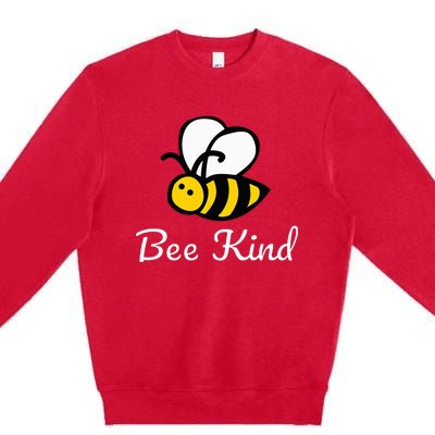 Unity Day Orange Bee Kind Anti Bullying Gift Premium Crewneck Sweatshirt