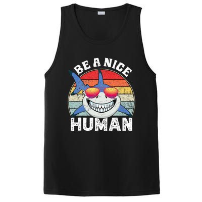 Unity Day Orange Shark Be A Nice Human Anti Bullying PosiCharge Competitor Tank