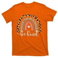 UNITY DAY Orange Anti Bullying Leopard Raibow Be Kind T-Shirt