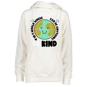 Unity Day Orange Be Kind Anti-Bullying Awareness Womens Funnel Neck Pullover Hood