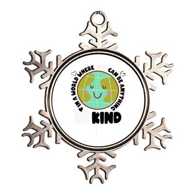 Unity Day Orange Be Kind Anti-Bullying Awareness Metallic Star Ornament