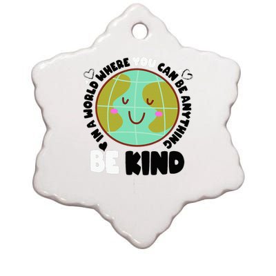 Unity Day Orange Be Kind Anti-Bullying Awareness Ceramic Star Ornament