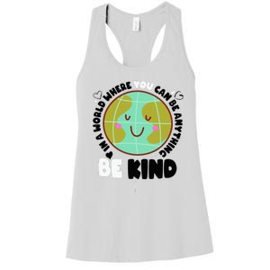 Unity Day Orange Be Kind Anti-Bullying Awareness Women's Racerback Tank