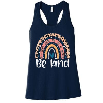 Unity Day Orange Anti Bullying Leopard Women's Racerback Tank