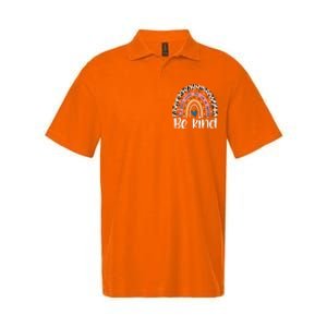 Unity Day Orange Anti Bullying Leopard Softstyle Adult Sport Polo