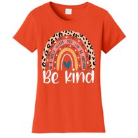 Unity Day Orange Anti Bullying Leopard Women's T-Shirt