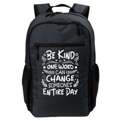 Unity Day Orange Anti Bullying Kindness Gift Be kind Daily Commute Backpack