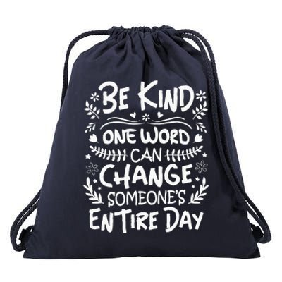 Unity Day Orange Anti Bullying Kindness Gift Be kind Drawstring Bag