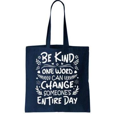 Unity Day Orange Anti Bullying Kindness Gift Be kind Tote Bag