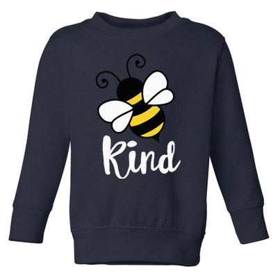 UNITY DAY Orange Anti Bullying Kindness Bee kind orange Toddler Sweatshirt