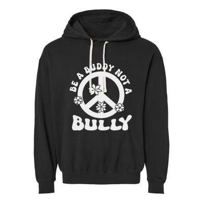 Unity Day Orange Anti Bullying Kindness Teacher  Garment-Dyed Fleece Hoodie