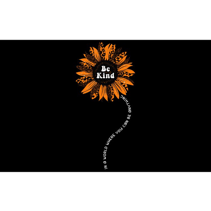 Unity Day Orange Be Kind Anti Bullying Kindness Sunflower Bumper Sticker