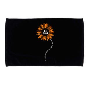 Unity Day Orange Be Kind Anti Bullying Kindness Sunflower Microfiber Hand Towel