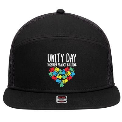 Unity Day Orange 7 Panel Mesh Trucker Snapback Hat