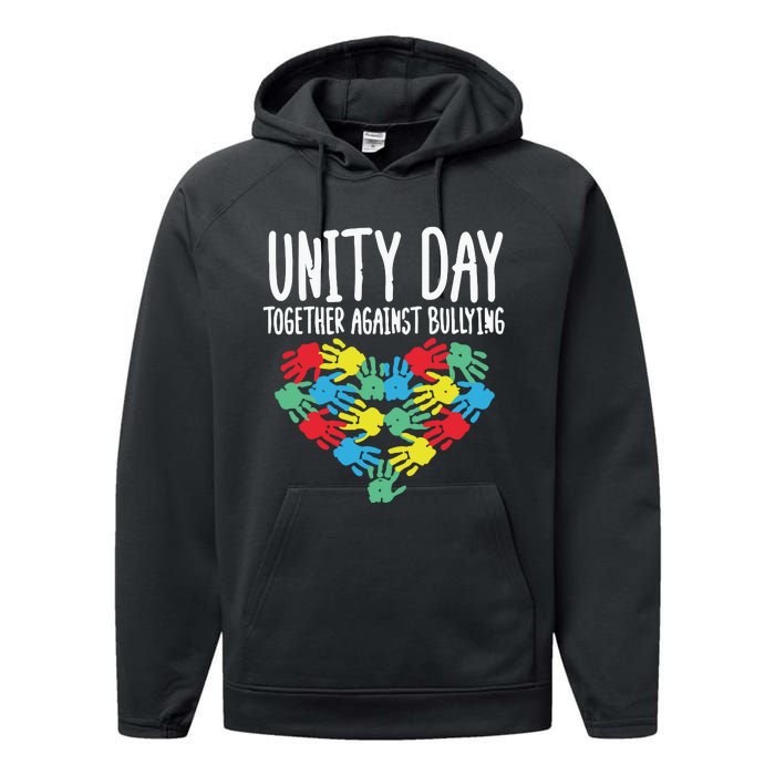 Unity Day Orange Performance Fleece Hoodie