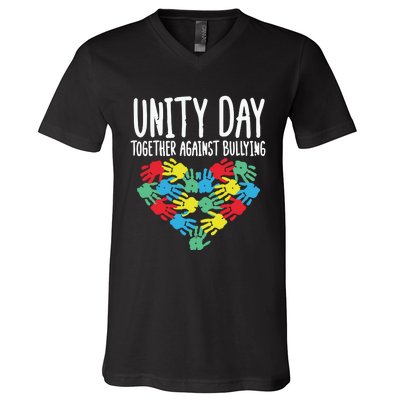 Unity Day Orange V-Neck T-Shirt