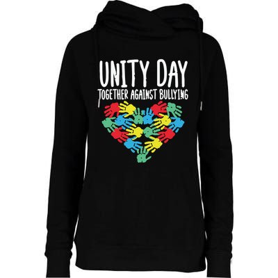 Unity Day Orange Womens Funnel Neck Pullover Hood
