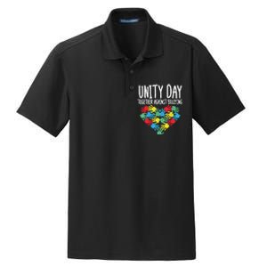 Unity Day Orange Dry Zone Grid Polo