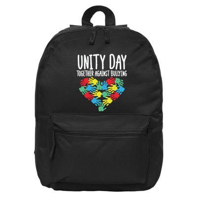 Unity Day Orange 16 in Basic Backpack