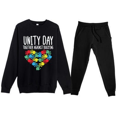 Unity Day Orange Premium Crewneck Sweatsuit Set