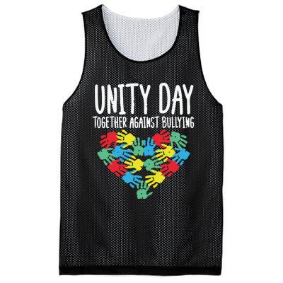 Unity Day Orange Mesh Reversible Basketball Jersey Tank