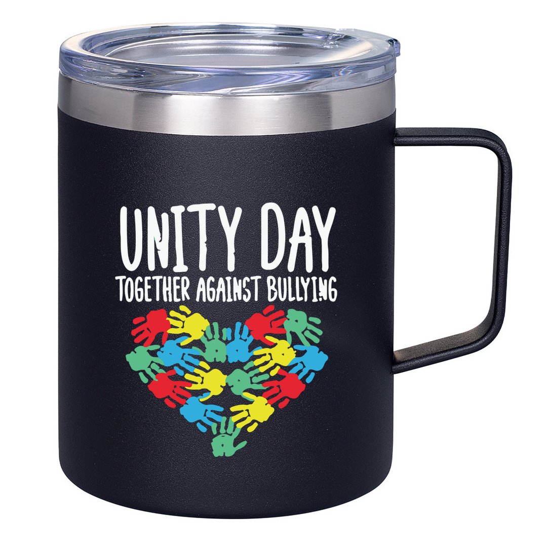 Unity Day Orange 12oz Stainless Steel Coffee Mug