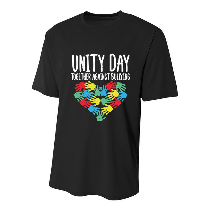 Unity Day Orange Youth Performance Sprint T-Shirt