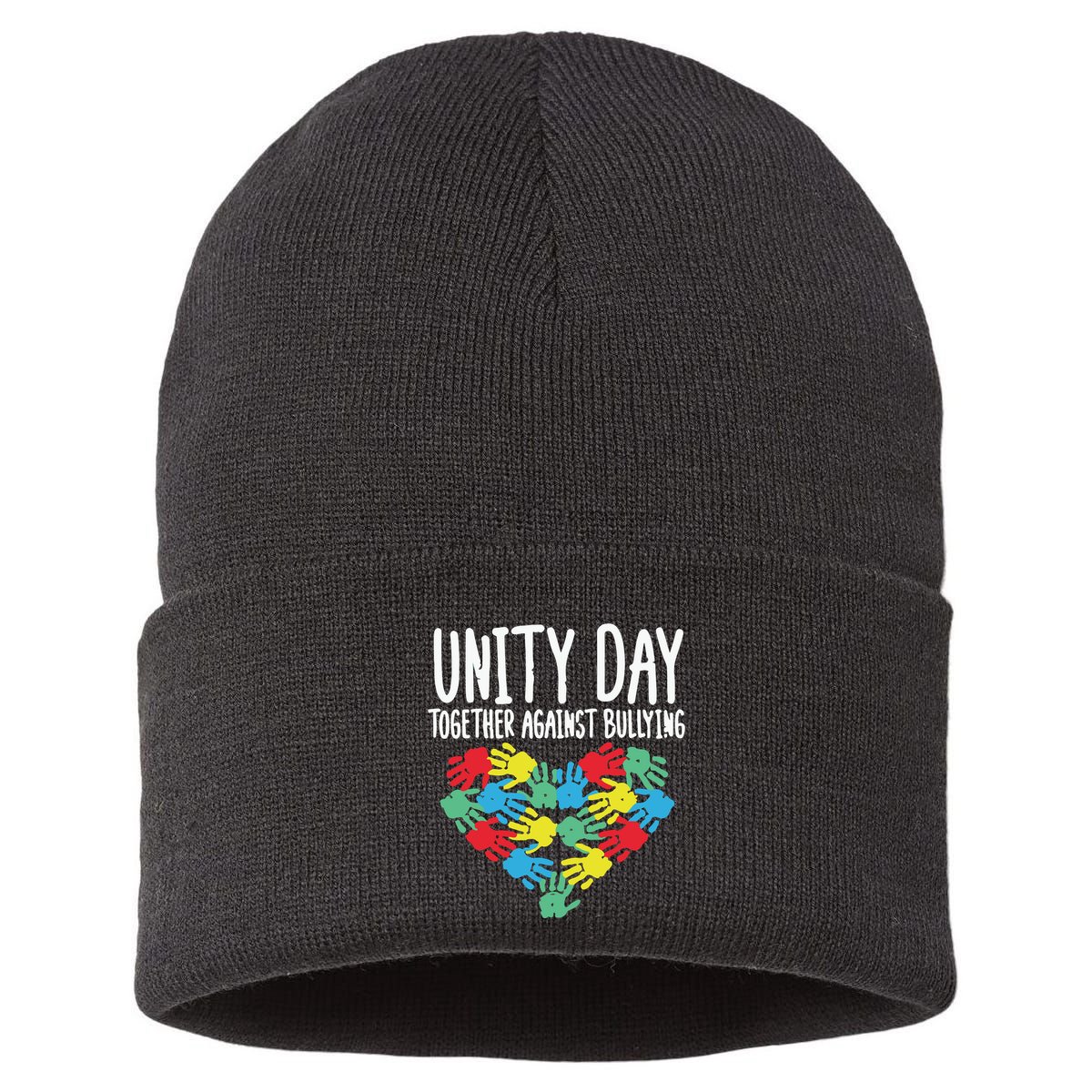 Unity Day Orange Sustainable Knit Beanie