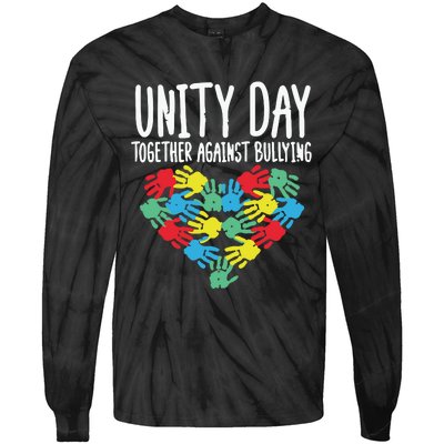 Unity Day Orange Tie-Dye Long Sleeve Shirt