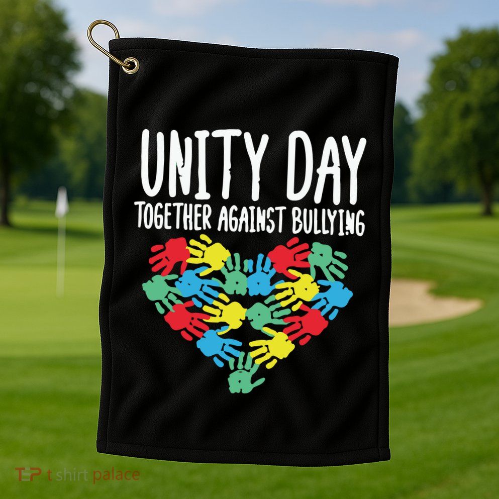 Unity Day Orange Golf Towel