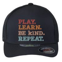 Unity Day Orange Play Learn Be Kind Repeat Flexfit Unipanel Trucker Cap