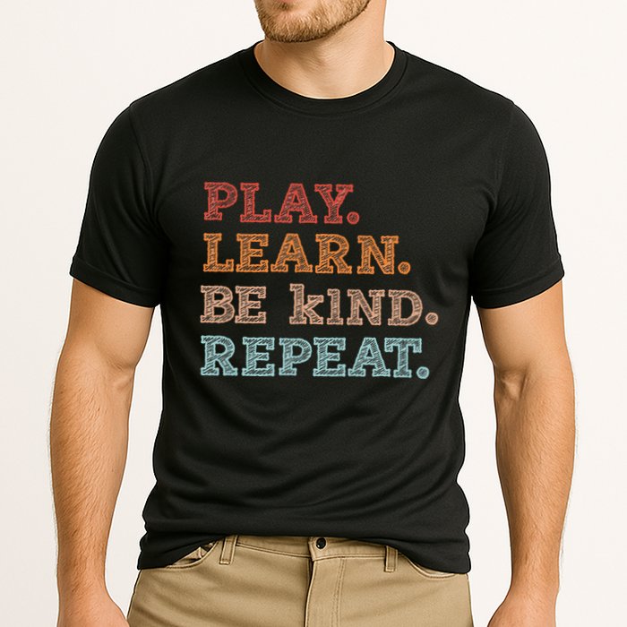 Unity Day Orange Play Learn Be Kind Repeat Performance Shirt
