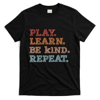 Unity Day Orange Play Learn Be Kind Repeat T-Shirt