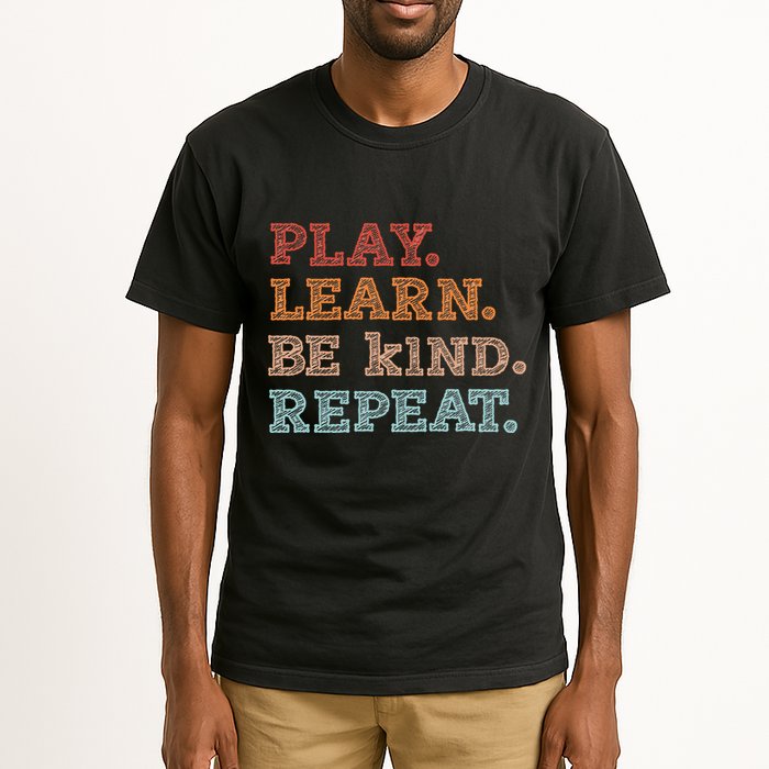Unity Day Orange Play Learn Be Kind Repeat Tall T-Shirt
