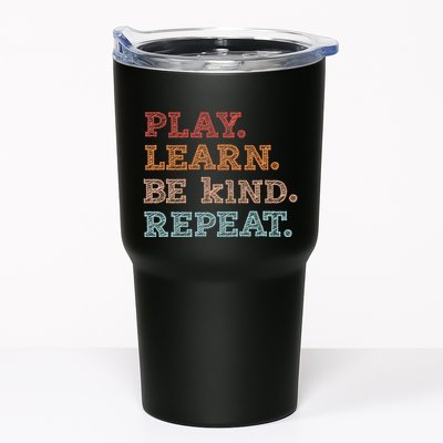 Unity Day Orange Play Learn Be Kind Repeat Tumbler