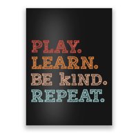 Unity Day Orange Play Learn Be Kind Repeat Poster