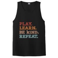 Unity Day Orange Play Learn Be Kind Repeat PosiCharge Competitor Tank