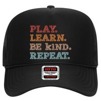 Unity Day Orange Play Learn Be Kind Repeat Trucker Hat