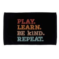 Unity Day Orange Play Learn Be Kind Repeat Microfiber Hand Towel