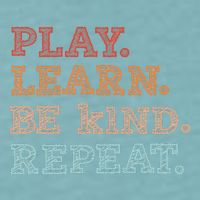Unity Day Orange Play Learn Be Kind Repeat Sueded Cloud Jersey T-Shirt