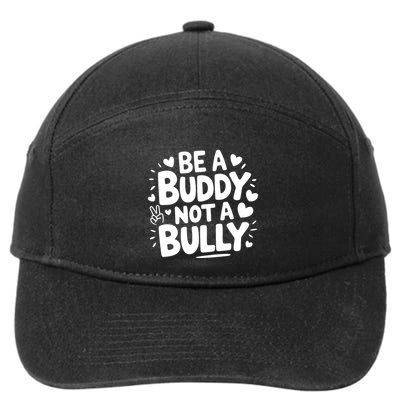 Unity Day Orange Anti Bullying Be A Buddy Not A Bully 7-Panel Snapback Hat