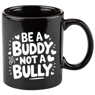 Unity Day Orange Anti Bullying Be A Buddy Not A Bully 11oz C Handle Ceramic Mug
